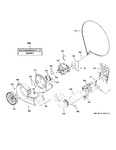 Diagram for Gas Valve, Blower & Motor Assembly