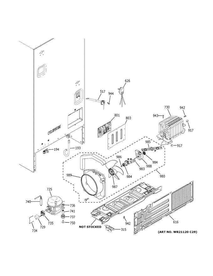 Diagram for GBE21DGKJRWW