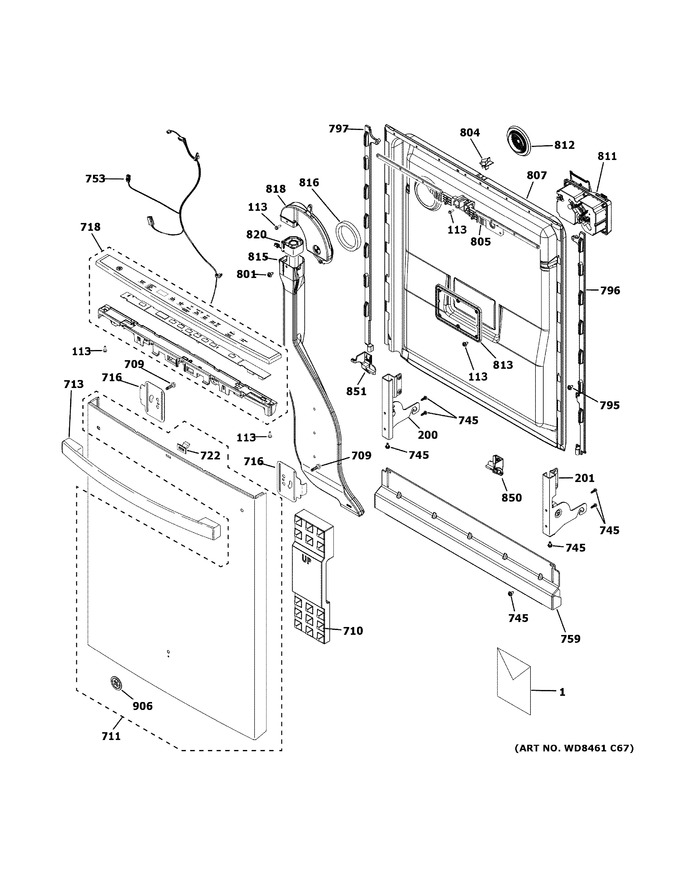 Diagram for GDT645SGN0BB