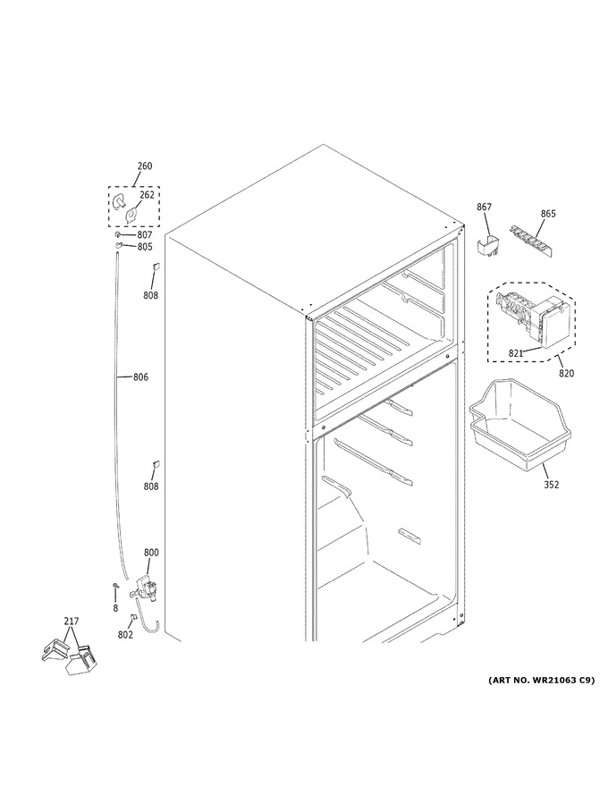 Diagram for GIE21GTHEWW