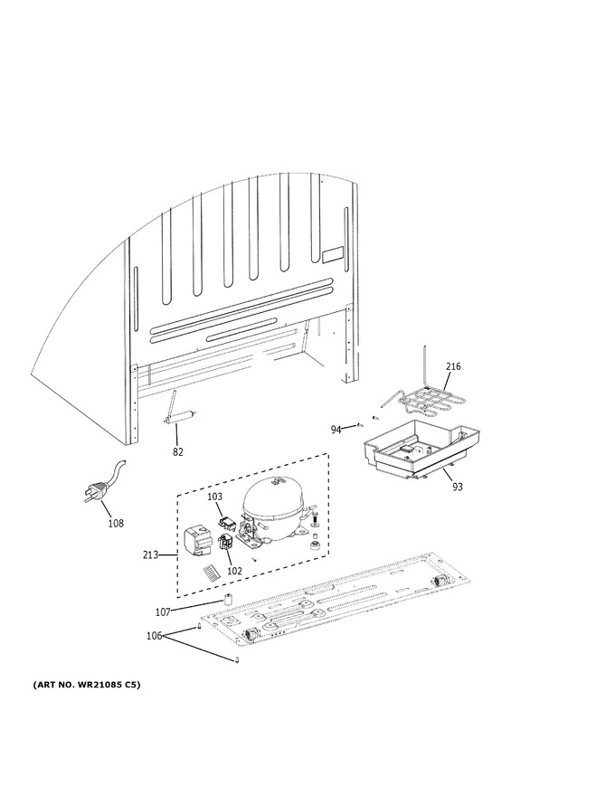 Diagram for GTE21GTHEWW