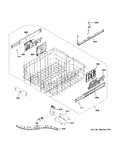 Diagram for Upper Rack Assembly