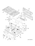 Diagram for Control Panel & Cooktop