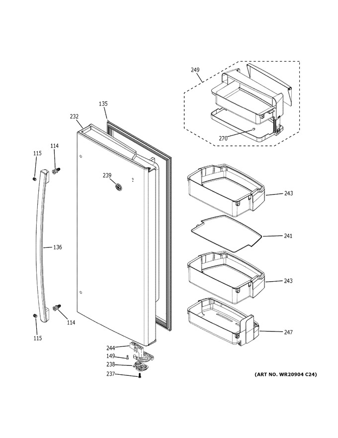 Diagram for PFE28PBLGTS