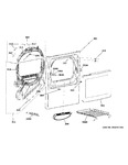 Diagram for Front Panel & Door