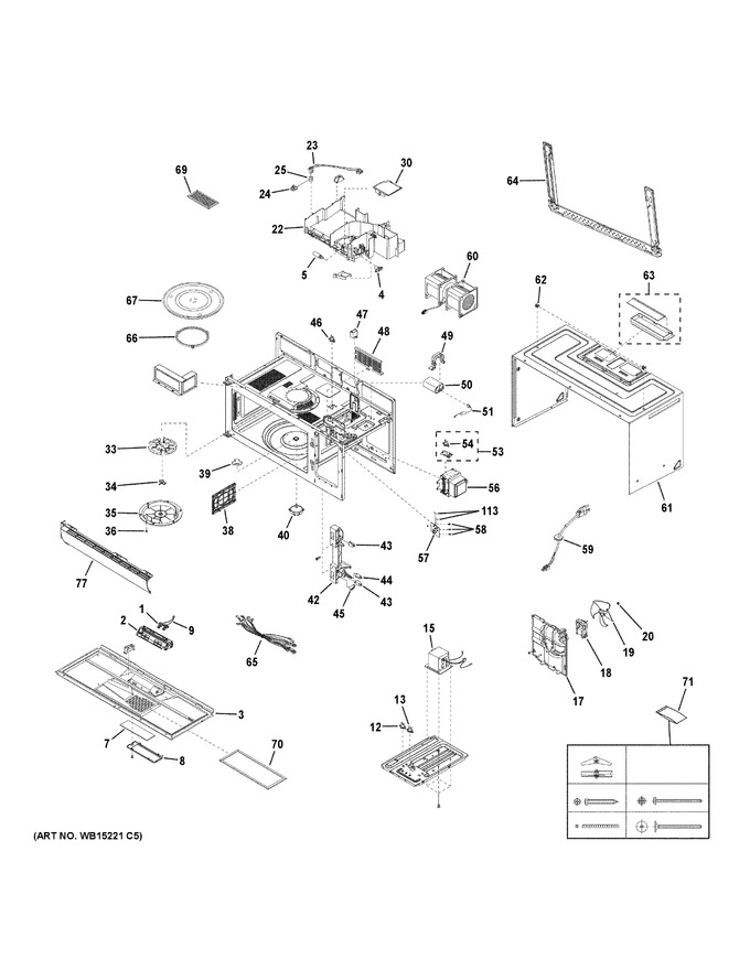 Diagram for JVM6172DK3WW