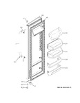 Diagram for Fresh Food Door