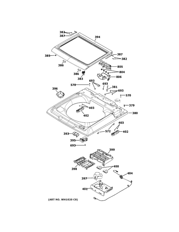 Diagram for GTW725BSN0WS