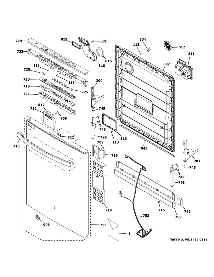 Diagram for GDT630PMM0ES