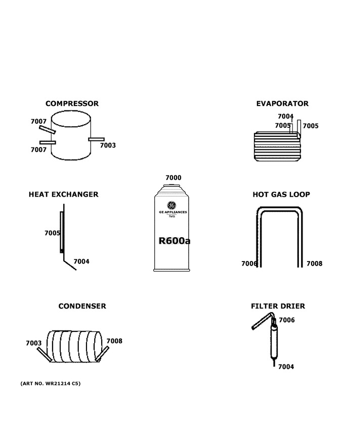 Diagram for XTS18GSNBRSS