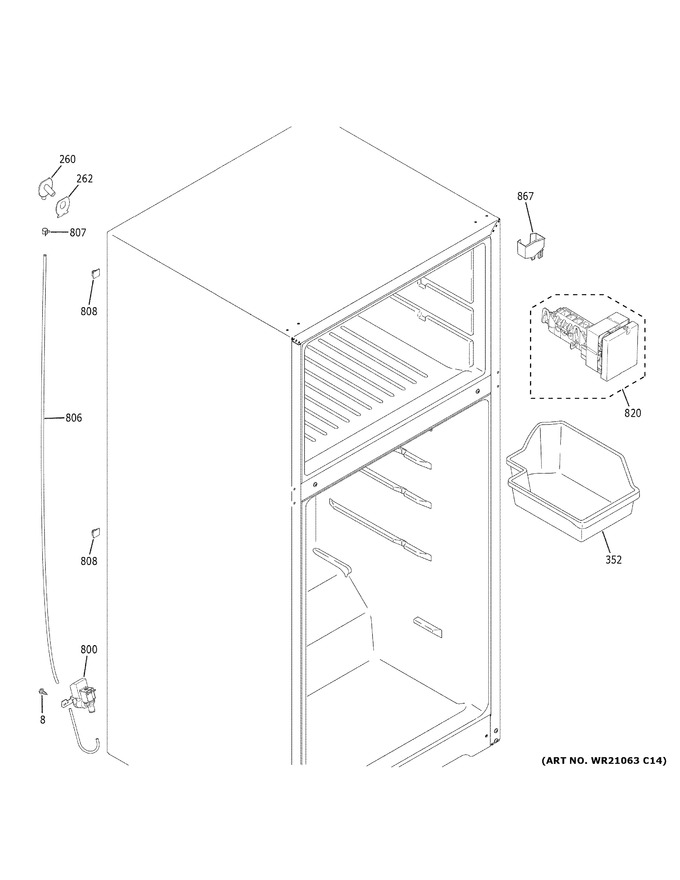 Diagram for GIE18DTNBRWW