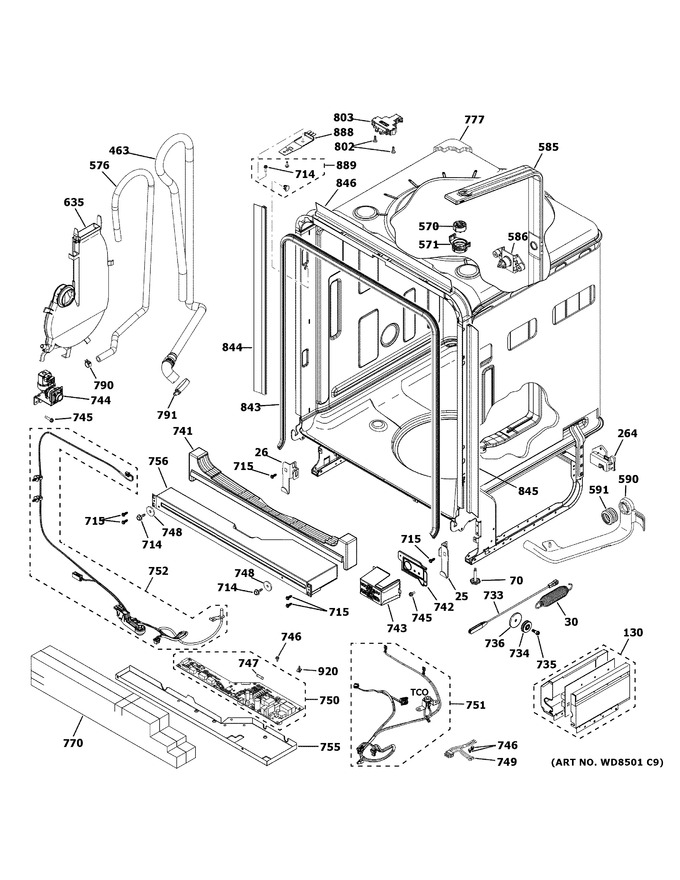 Diagram for ZDT985SPN0SS