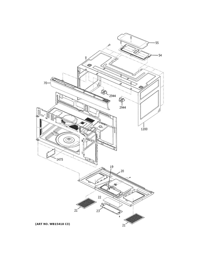 Diagram for JVM3162DJ3WW