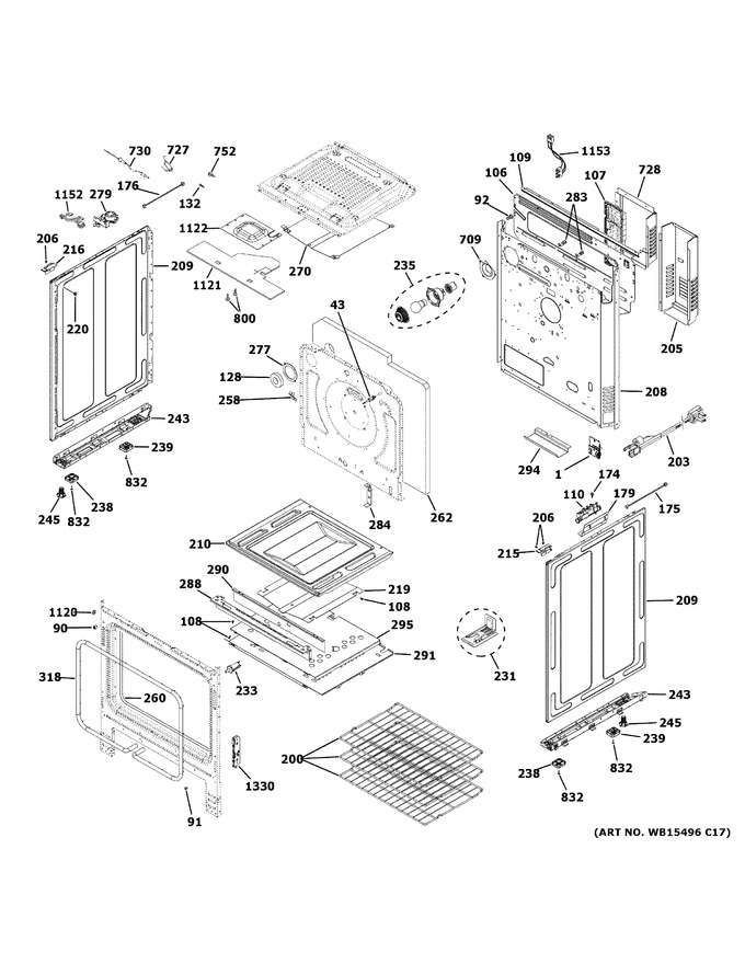 Diagram for PGS930FEL3DS