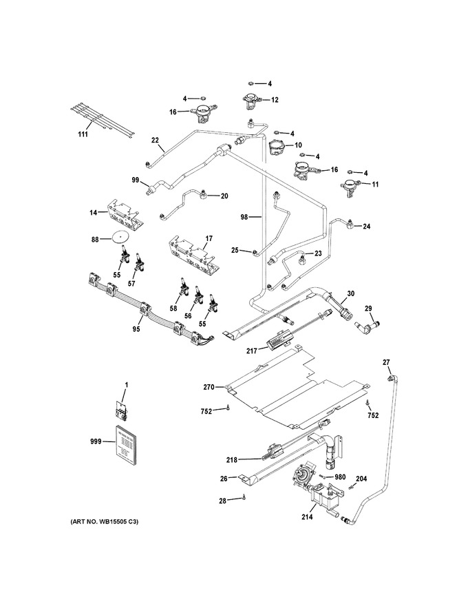 Diagram for JGSS66FEL2DS