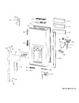 Diagram for Dispenser Door