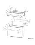 Diagram for Freezer Doors