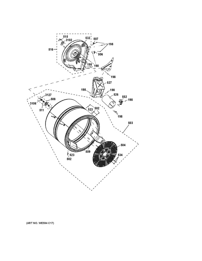 Diagram for GFD43GSSM1WW