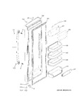 Diagram for Fresh Food Door