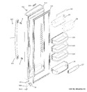 Diagram for Fresh Food Door