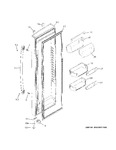 Diagram for Fresh Food Door