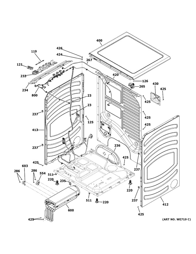 Diagram for GFD85ESSN0WW