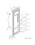 Diagram for Fresh Food Door