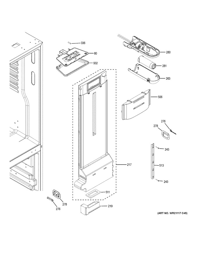 Diagram for GNE27ESMKFSS