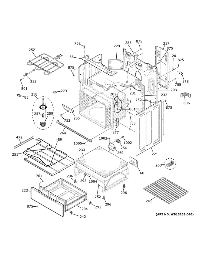 Diagram for JB750SJ9SS