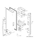 Diagram for Fresh Food Door - Lh