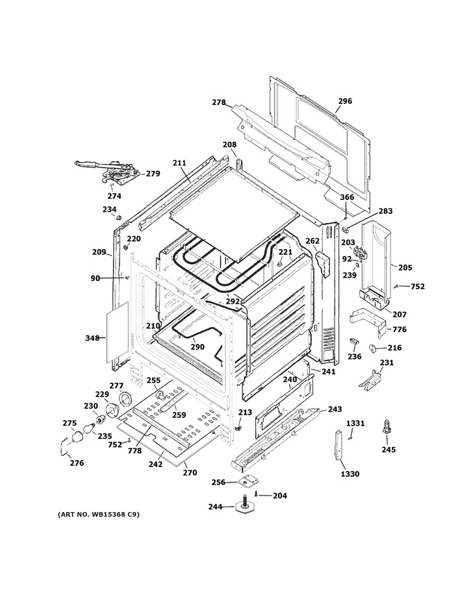 Diagram for JB480DM2WW