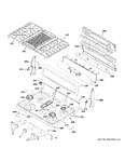 Diagram for Control Panel & Cooktop