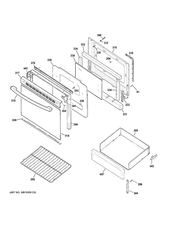 Diagram for JBS460DM2WW