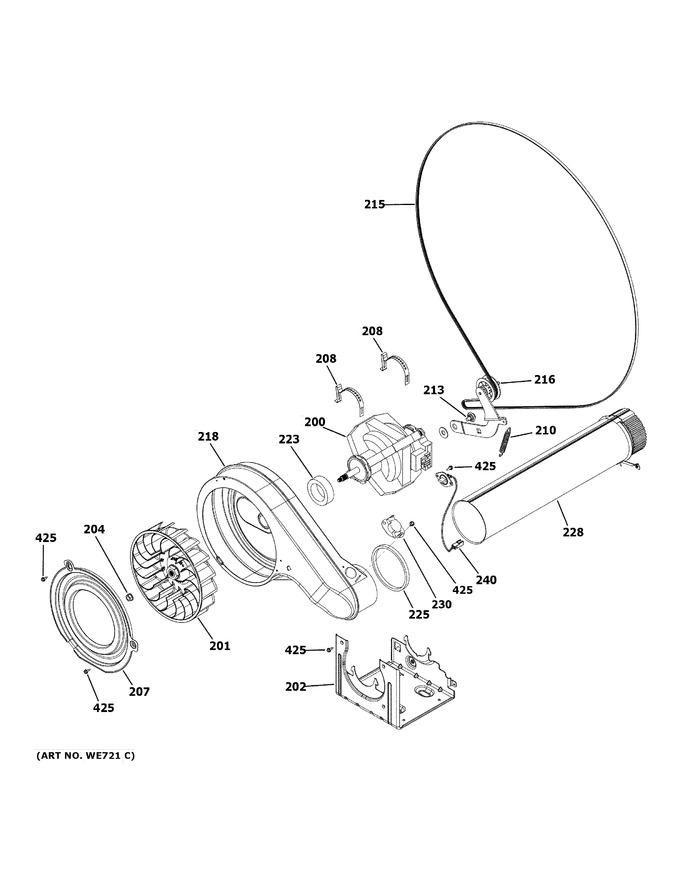 Diagram for GFD65ESSN0WW