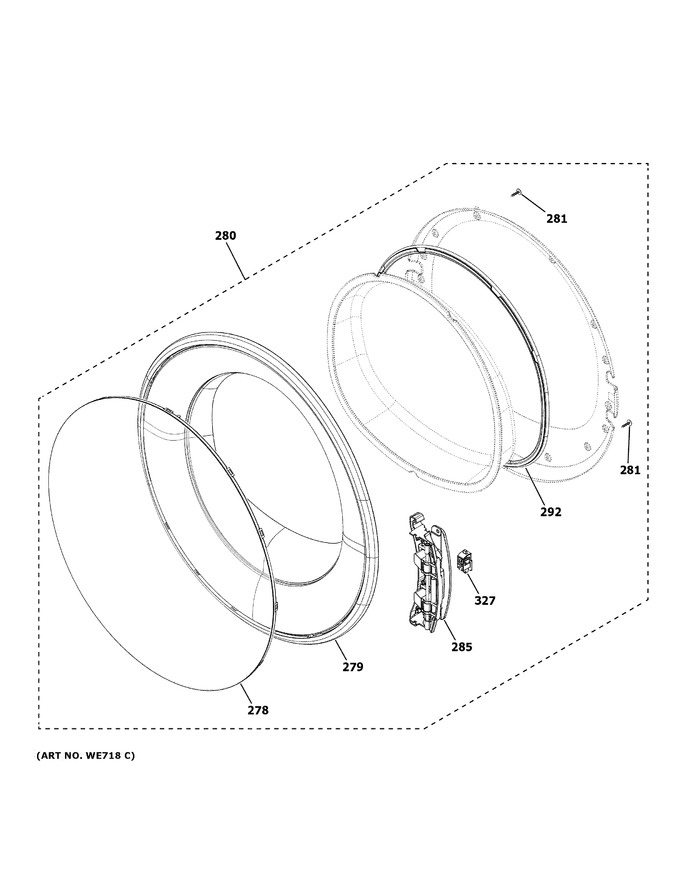 Diagram for GFD55ESSN0WW