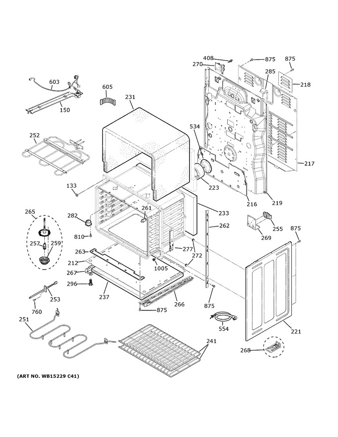 Diagram for JCB865SJ9SS