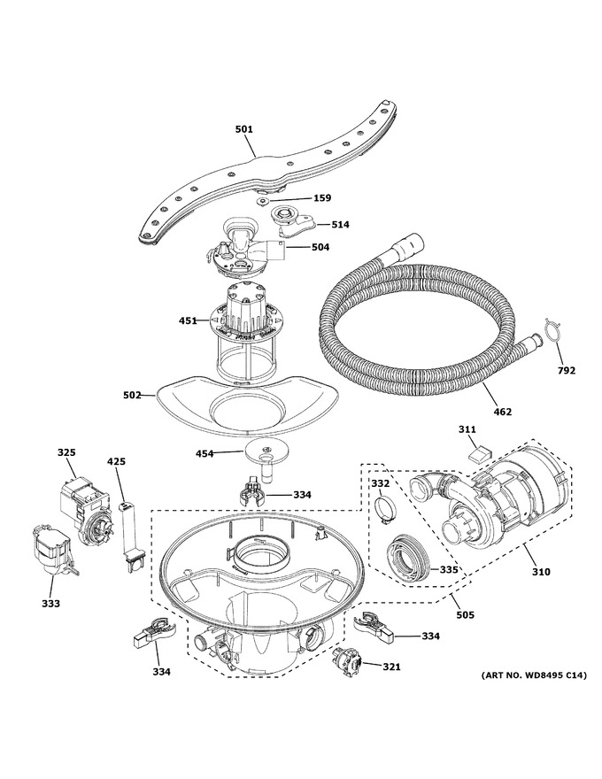 Diagram for PDT715SFN2DS