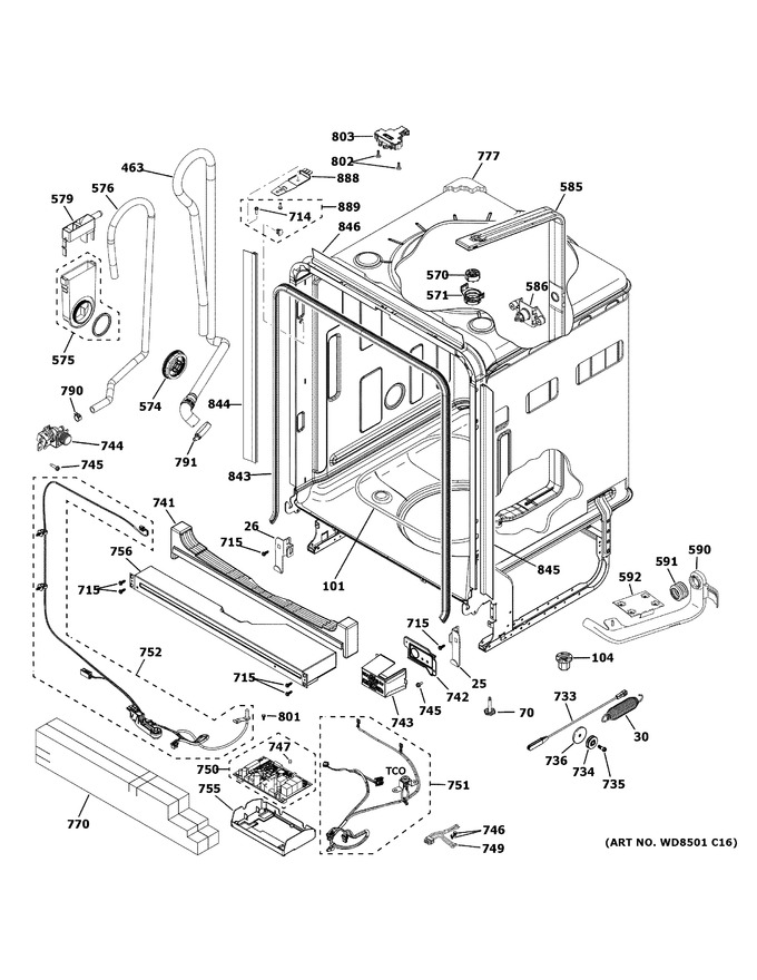 Diagram for CDT845P3N2D1