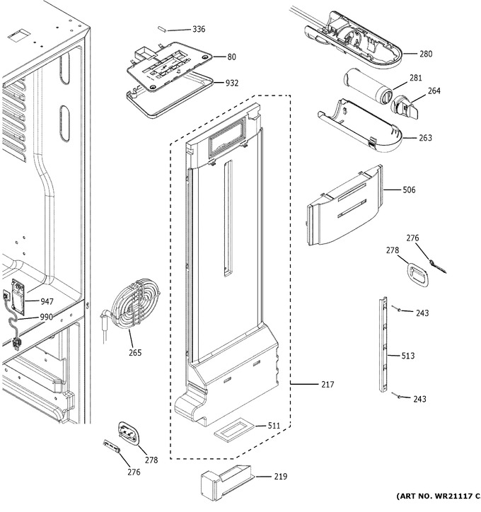 Diagram for XNE25JGKLFBB