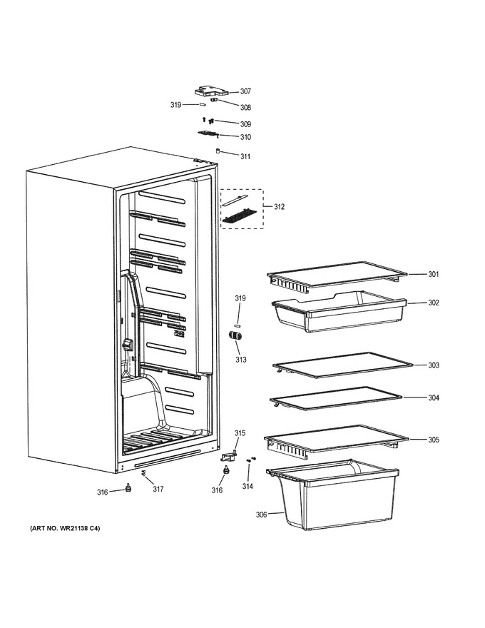 Diagram for FUF17DLRDWW