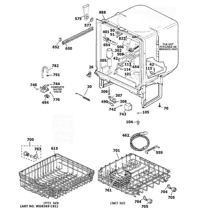 Diagram for GSD2100V65BB