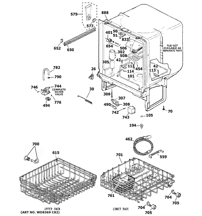 Diagram for GSM2200V65BB