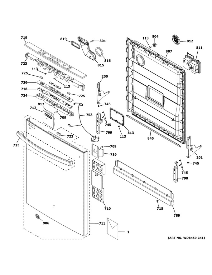 Diagram for GDT530PSP4SS