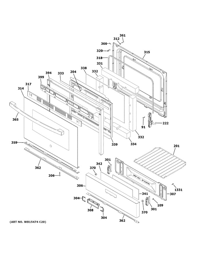 Diagram for JGBS62DEK2WW