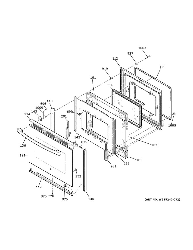 Diagram for JB645DK6BB