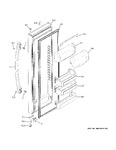 Diagram for Fresh Food Door