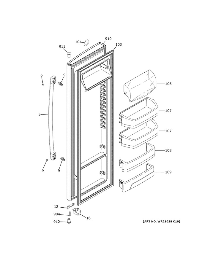 Diagram for GSS25CGHPCWW