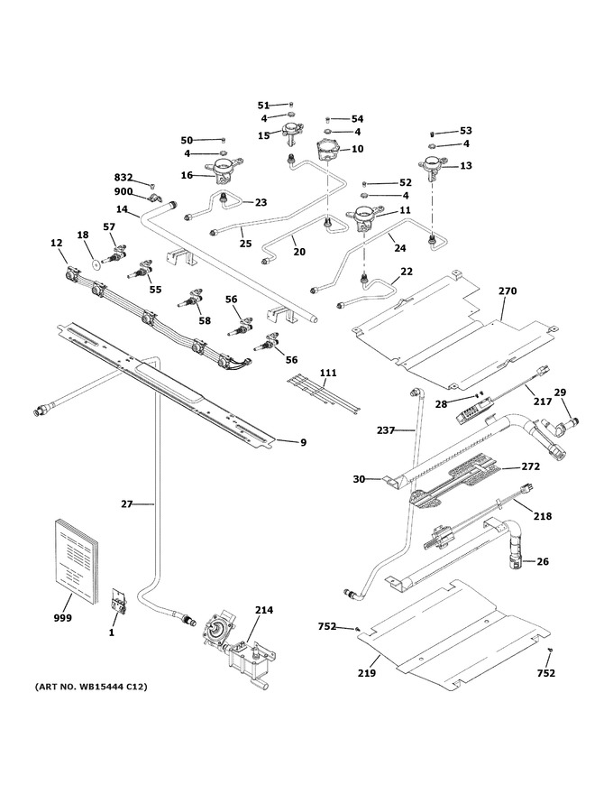 Diagram for JGB700DEJ5BB