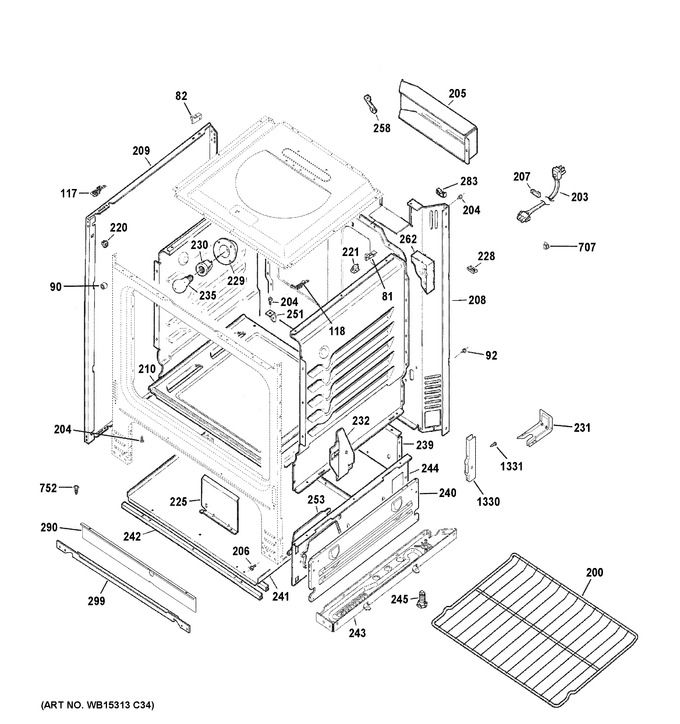 Diagram for JGBS30REK4SS