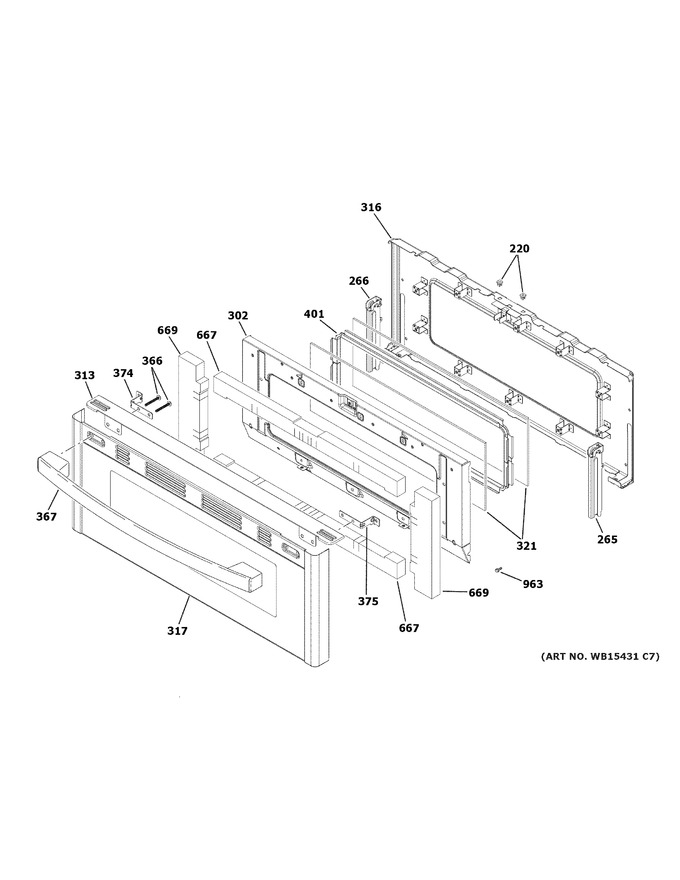 Diagram for PGB960BEJ2TS